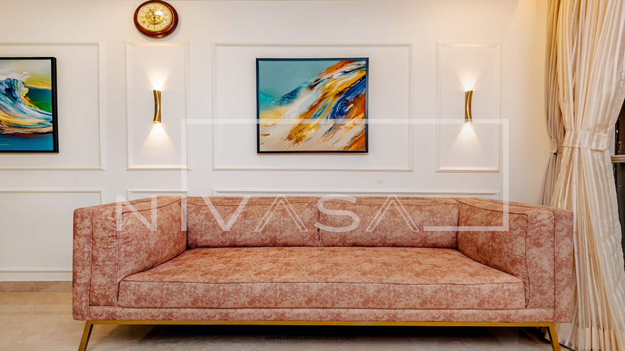 Nivasa Interior Desginer Pune Firm latest project Living Room